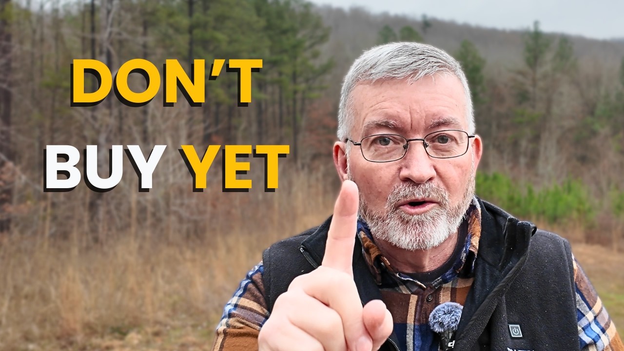 Buying Land for a Tiny Home? Watch This First