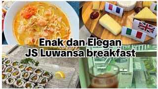 REVIEW SARAPAN HOTEL JS LUWANSA ENAK, MEWAH DAN BIKIN NAGIH 