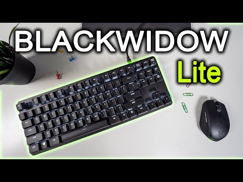 NEW Razer Blackwidow Lite Keyboard Review and Sound Test Video