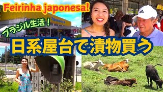 ブラジルの日系屋台フェイリーニャでお買い物☆ Feirinha japonesa