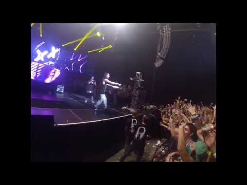 Steve Aoki Cakes me on Stage! Aokify America Tour NYC w/ GoPro