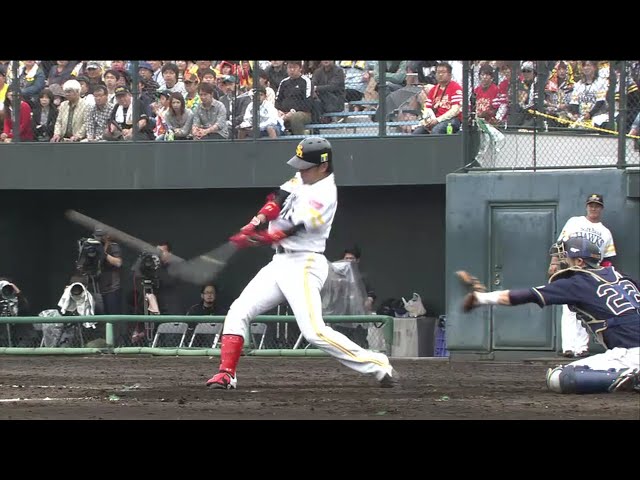 【4回裏】ホークス・高谷にも一発!! 今季1号3ランで勝ち越し!! 2016/4/9 H-Bs