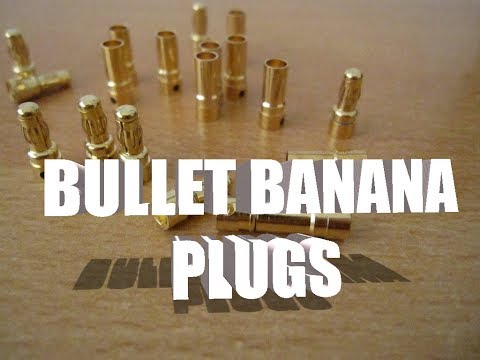Bullet Banana Plugs from Banggood