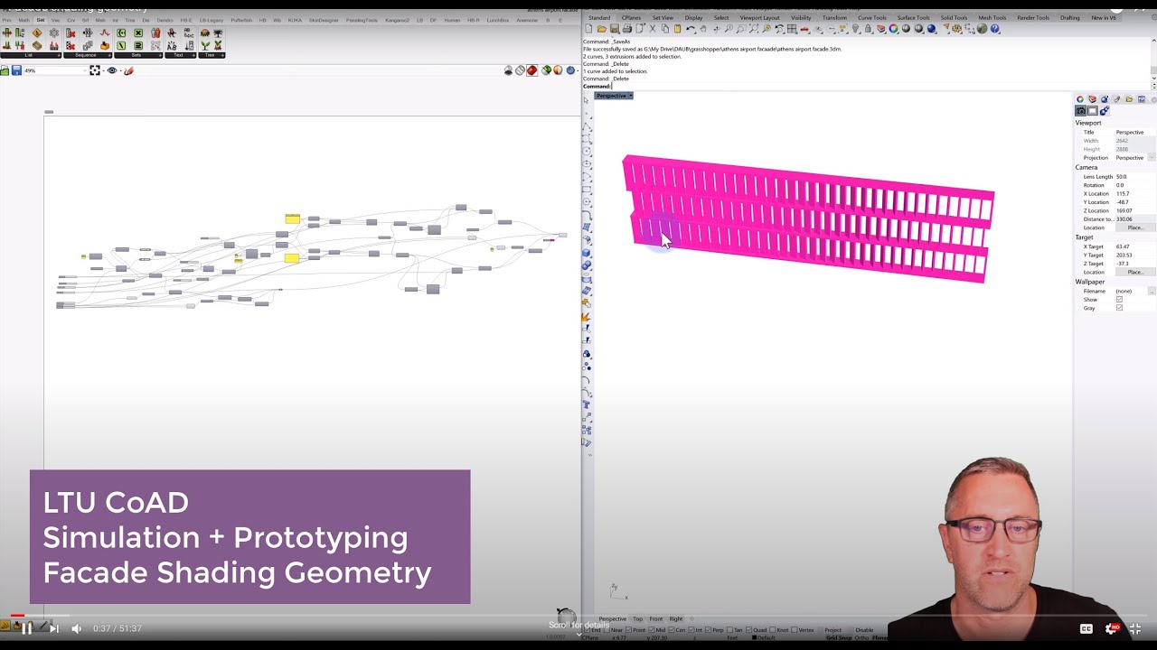 Facade shading geometry