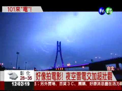 外圍環流先發威 閃電擊中101