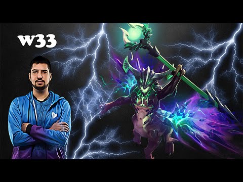 w33 - Outworld Devourer Midlane | Dota 2 7.27d Gameplay #2