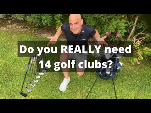 Do you REALLY need 14 golf clubs?