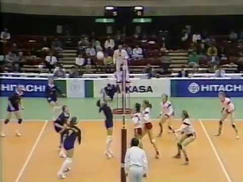 WCup 1989 USSR x GDR Set 2 + 3 : CHI x CAN ; Volleyball