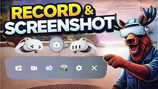 How to Screen Record and Take Screenshots on Meta Quest New UI - Meta Quest Tips