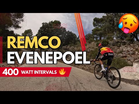 🥵 On the Wheel of REMCO EVENEPOEL | Intervals with a Pro Cyclist