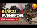 🥵 On the Wheel of REMCO EVENEPOEL | Intervals with a Pro Cyclist