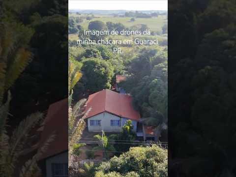 Imagina de drones da minha chácara em Guaraci PR 🇧🇷