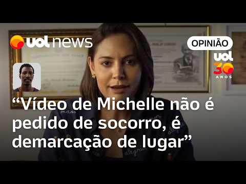 Vídeo de Michelle Bolsonaro não é pedido de socorro, é demarcação do lugar politico | Ronilso