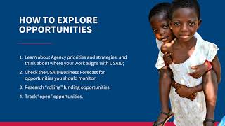 How to Work with USAID: Exploring USAID Funding Opportunities