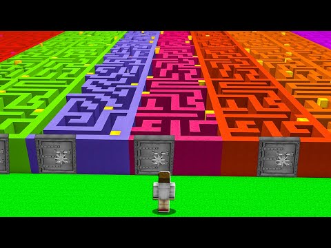 ZENGİN vs FAKİR vs NOOB vs PRO LABİRENT - Minecraft