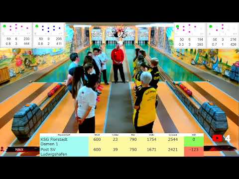 KV Florstadt Damen vs Post SV Ludwigshafen FINALE Durchgang3
