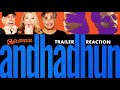 Andhadhun Reaction - Official Trailer! Indian Neo Noir!