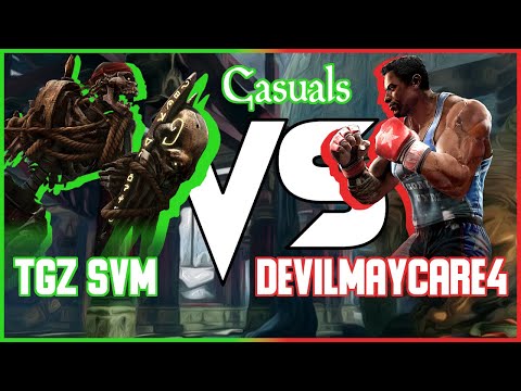KI Casuals with TGZ SVM - Spinal vs TJ Combo - Killer Instinct