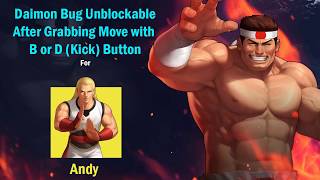 Download lagu KOF 98 - Daimon Bug for Andy After Grabbing Move With Kick - Fightcade mp3