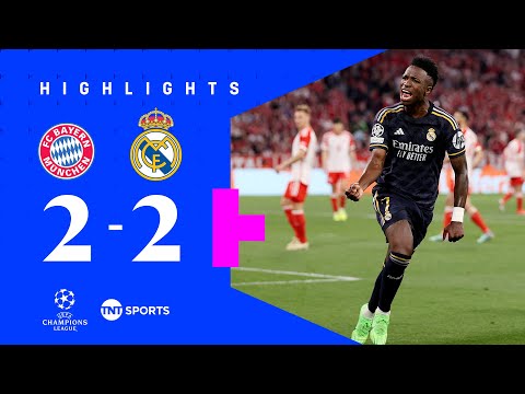 VINICIUS JR WITH A BRACE! 😍 | Bayern Munich 2-2 Real Madrid | Champions League Semi-Final Highlights