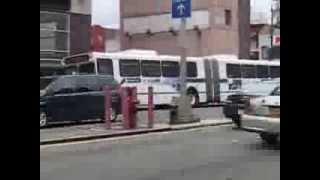 preview picture of video 'Bx1 bus at East 149th Street and Grand Concourse'