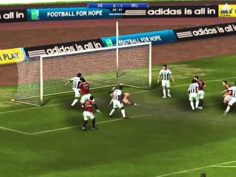 Siena 0-3 AC Milan FIFA Online 2