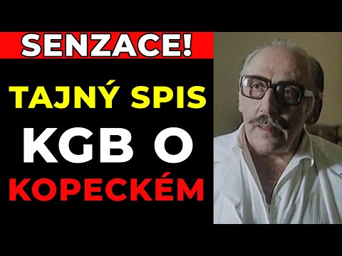 Miloš Kopecký: Tajná zpráva KGB – byl SLOVENSKÉHO původu?