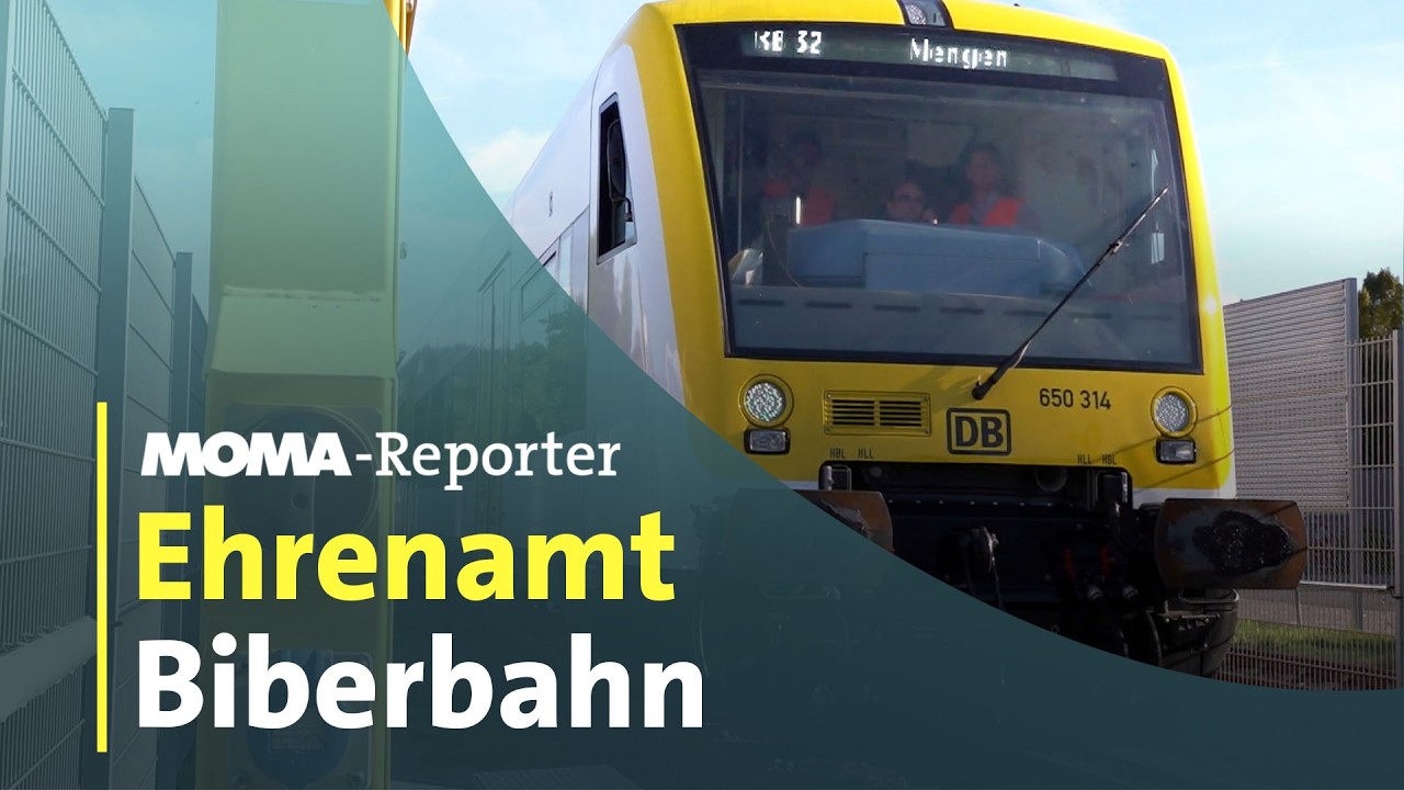 MOMA-Reporter: Ehrenamtliche betreiben Biberbahn | ARD Morgenmagazin