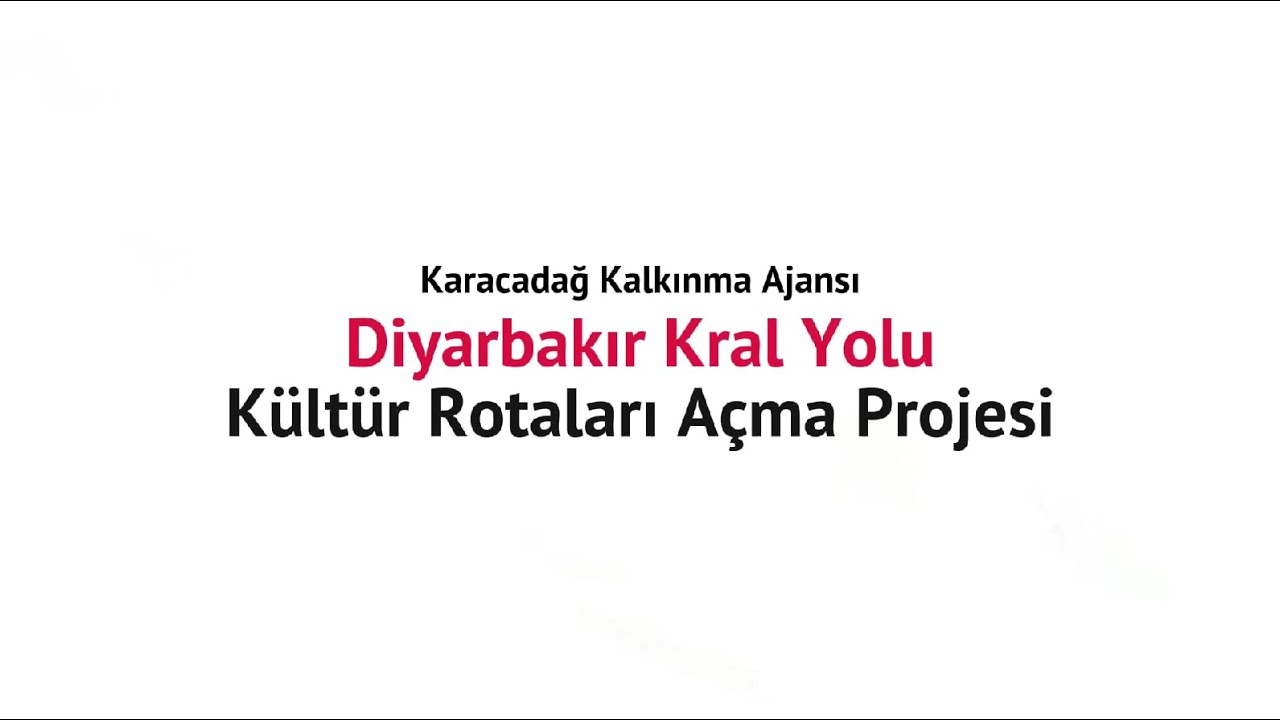 Diyarbakır Kral Yolu Rotaları Tanıtım Filmi