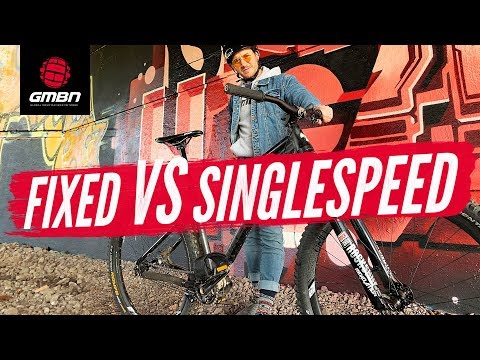 Fixed Vs Single Speed | How Hard Can You Ride A Fixed Gear Mountain Bike?