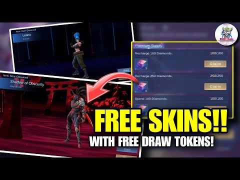 HOW TO GET FREE LIMITED EPIC SKIN & KOF WITH FREE DRAW TOKENS!!