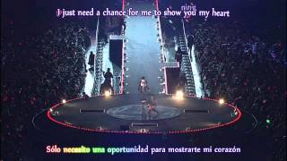 [HD] JYJ W. C. in Seoul - I Love You (Yoochun) (Karaoke + Sub. Español)