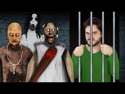 A VÉIA, O VÉIO E A SLENDRINA TÃO MORANDO NUMA MANSÃO??? - Granny 3 (TODOS OS FINAIS)