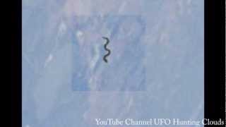 Strange Snake-like Creature Above the Earth