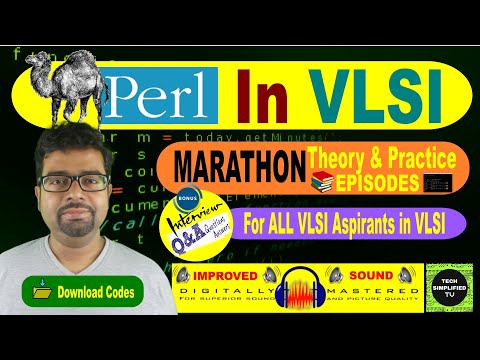 Mastering PERL in VLSI: Marathon Episodes with Module Installation & Interview Q&A