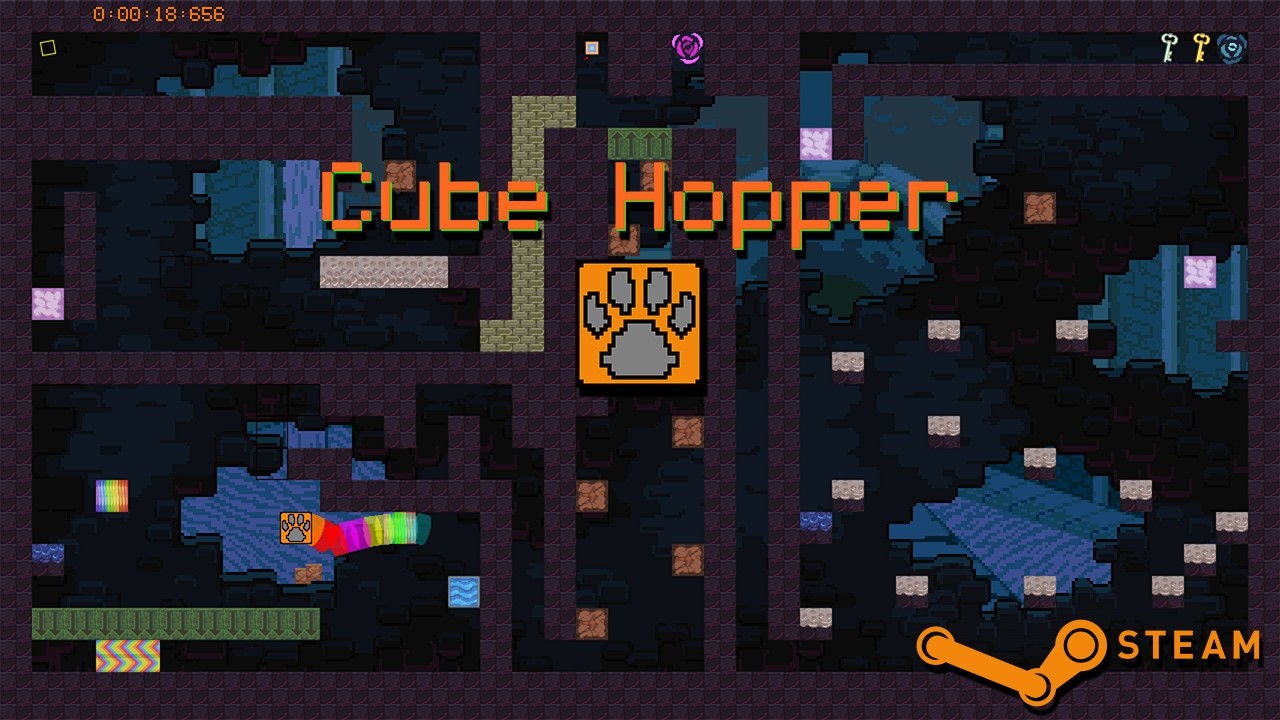 Cube Hopper - Steam Trailer