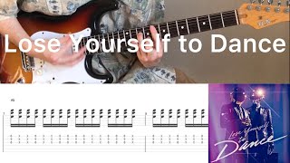 Daft Punk - Lose Yourself To Dance (guitar cover with tabs &amp; chords)