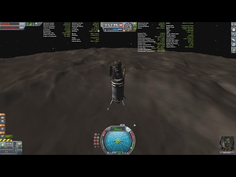 KSP (Kerbal Space Program) - Moho Mission 1 kerbal with science