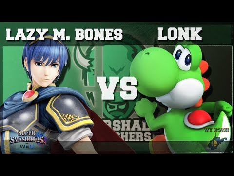 Lazy M. Bones (Marth) Vs. Lonk (Yoshi) - MU SSB4 4/28/2016