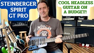 Video thumbnail for Steinberger Spirit GT Pro - Demo and Review - And A String Break!!! by Marty5150