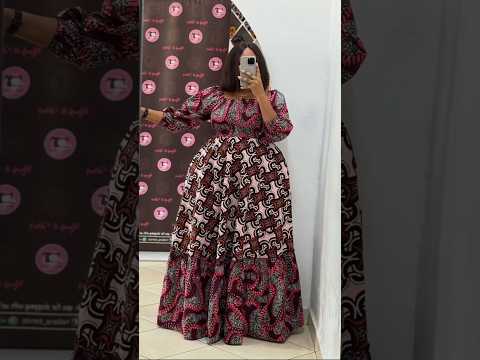 Beautiful Ankara elastic wrap Max Dress #zamakalefashion #africanclothing #allthingsankara #music