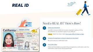 How To Renew your Drivers License with Real ID | California Real ID | Step by Step