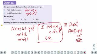 Eğitim Vadisi TYT Matematik 39.Föy Fonksiyonlar 1 Konu Anlatım Videoları