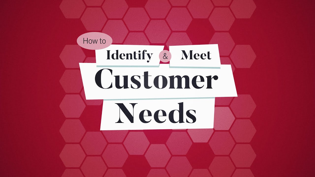 How to Identify and Meet Customer Needs | Business: Explained