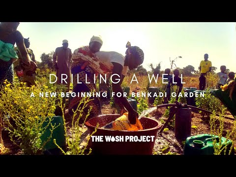 Drilling A Well: A New Beginning for Benkadi Garden