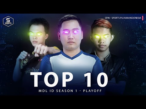 MDL Season 1 Playoffs Top 10 Highlights - GG Victim, Recca & Siren Esports | Spin Esports