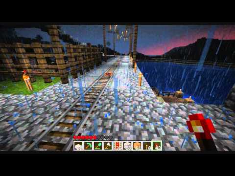 Minecraft Let's Play (Season 1) - Part 211: Trees and tracks