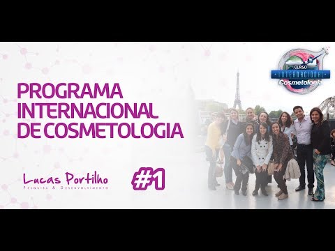 Curso Internacional do Instituto de Cosmetologia e Ciências da Pele