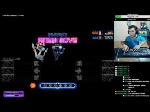 Audition MoveON Beat UP 8D NOMISS Pitbull International Love ( lvl5 )[ 120 BPM ] with 1hand display