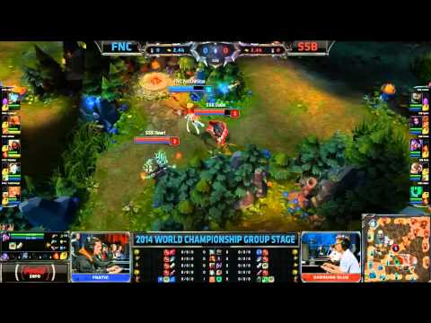 Samsung Blue Firstblood - FNC vs SSB (S4 Worlds)